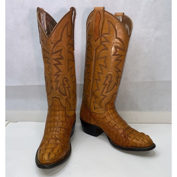 Roma&apos;s Boots Shoes - Roma’s Sz 5.5 Custom Exotic Caiman Western Boots